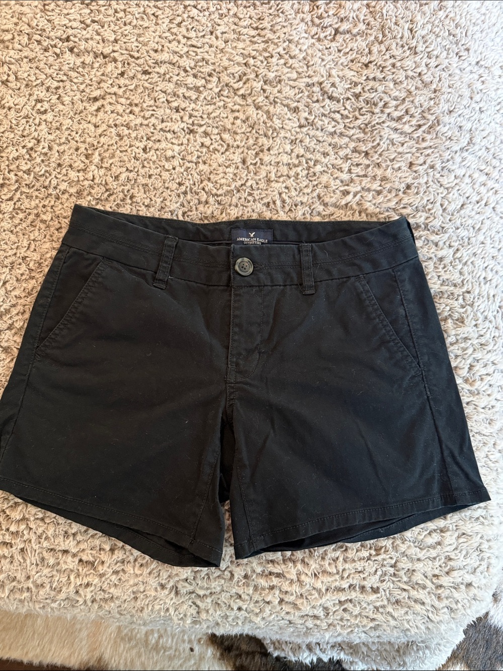 American Eagle Outfitters Black Women's Jean-Style Shorts